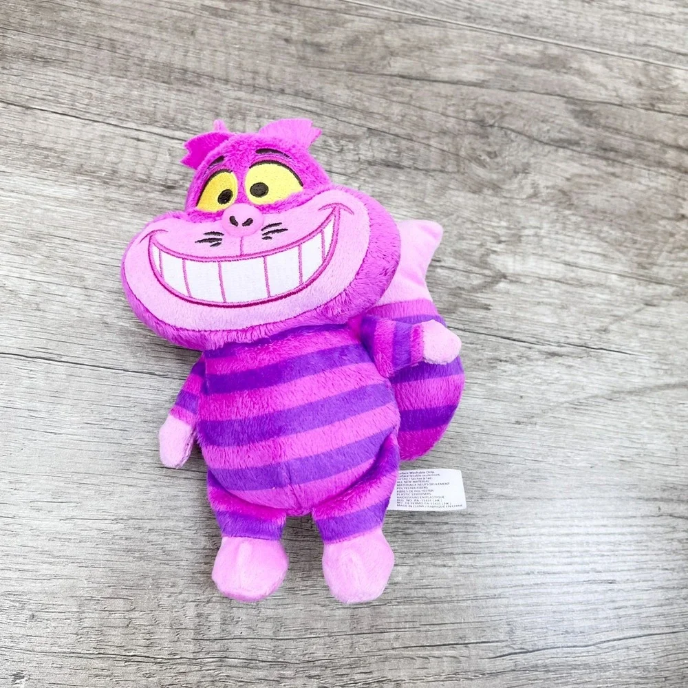 Disney Alice's Wonderland Bakery Plush 7‎ inch CHESHIRE CAT Stuffed TOY
